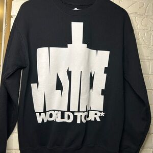 Justin Bieber - Justice World Tour 2021 Sweatshirt - Size Medium